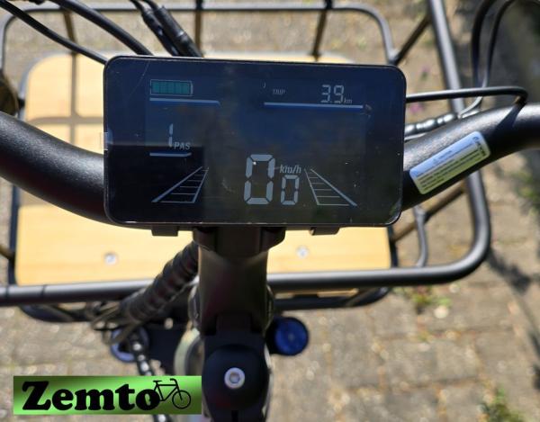 MEGA ANGEBOT: E-Bike Zemto-Multi C2, Mittelmotor, Vielseitig nutzbar , mit 2 Akkus